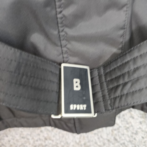 VTG Bogner Ski Jacket Womens 14 Brown Zip Snap Belted 5000 Performance Pockets - Picture 6 of 9